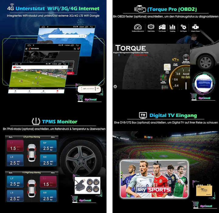 GONFEN Android 11 Autoradio für BMW 3er E46 M3 Rover 75 MG ZT Mit GPS Navi CarPlay Mirro Link Blueto