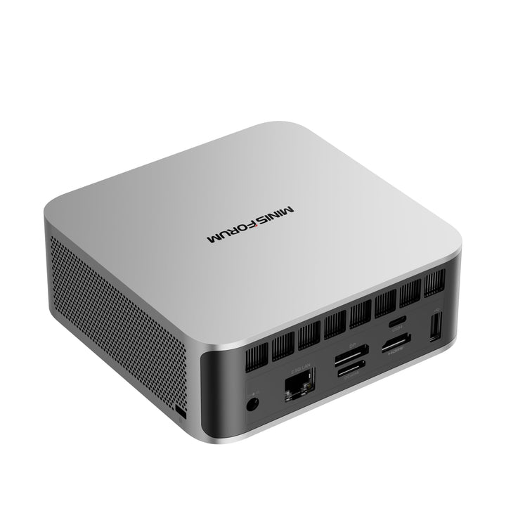 MINIS FORUM AI X1-255 Mini-PC, AMD Ryzen 7 255 (8C / 16T, bis zu 4,9 GHz), HDMI/DP / USB4 (4K @ 120