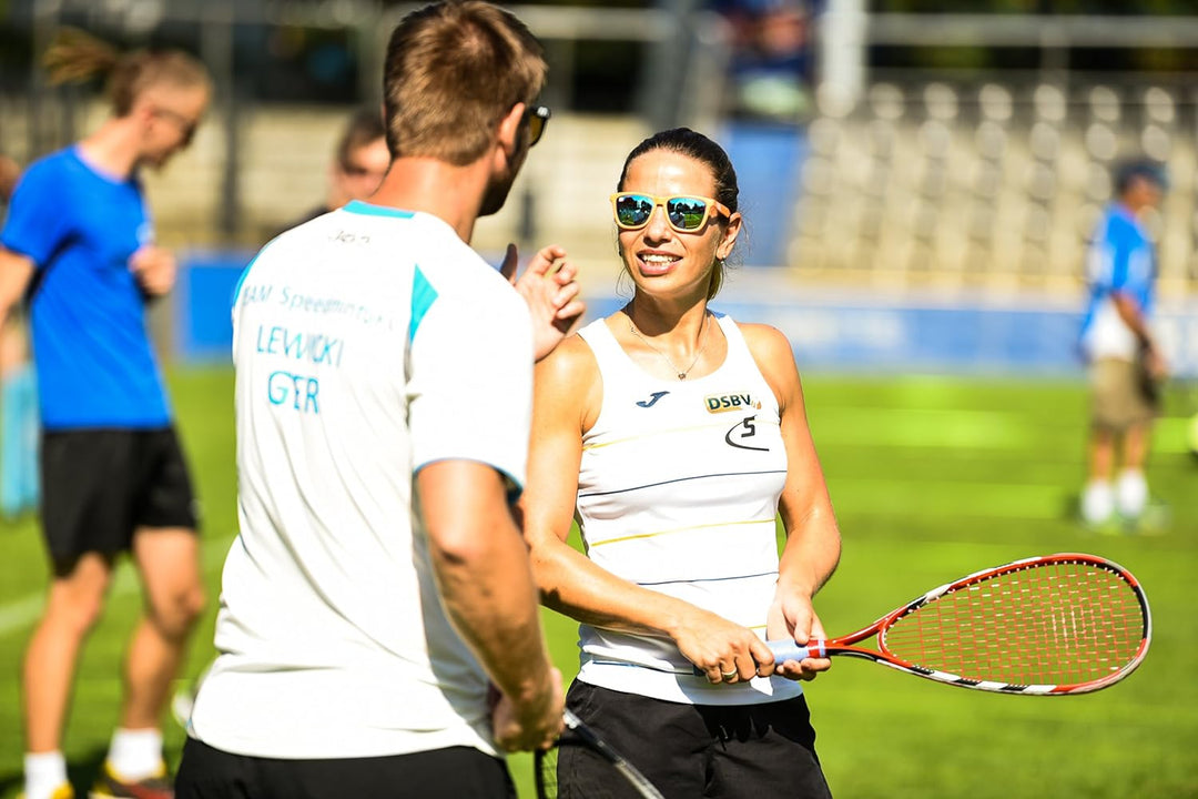 Speedminton® Racket Viper – Speed Badminton/Crossminton Turnierschläger inkl. Schlägertasche