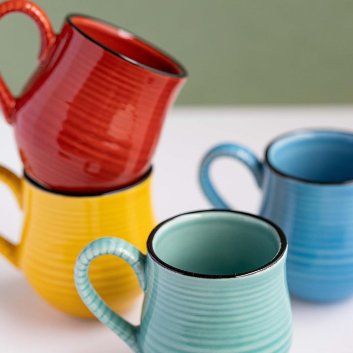 La Cafetière Espresso-Tassen, Keramik, 4er-Set
