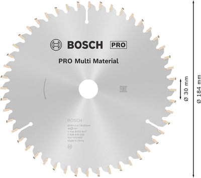 Bosch Accessories Bosch Professional 1x Kreissägeblatt Multi Material (für Multimaterial, Sägeblatt