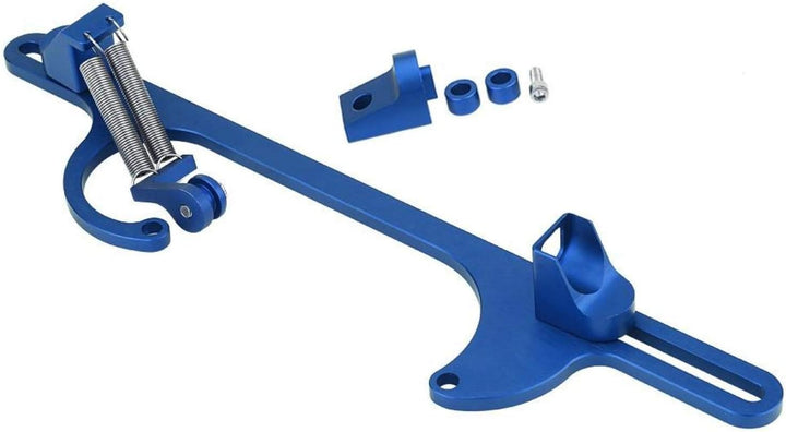 Gashalterung, Billet Aluminium Gaszug Vergaserhalterung Passend für Vergaser der Serien Holley 4150