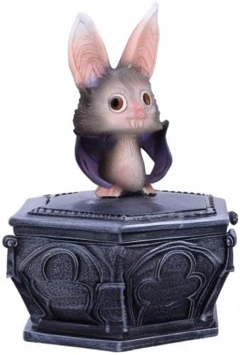 Nemesis Now Batty Box 15,2 cm, Kunstharz, schwarz, Gothic-Fledermaus-Box, Aufbewahrungsbox, Gothic-G