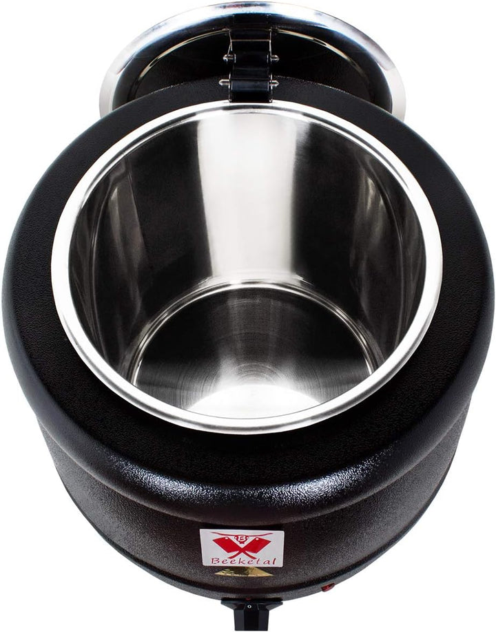 Beeketal 'SB600' Suppentopf 9 Liter mit herausnehmbarem Edelstahl Einsatz und kappbarem Deckel mit L