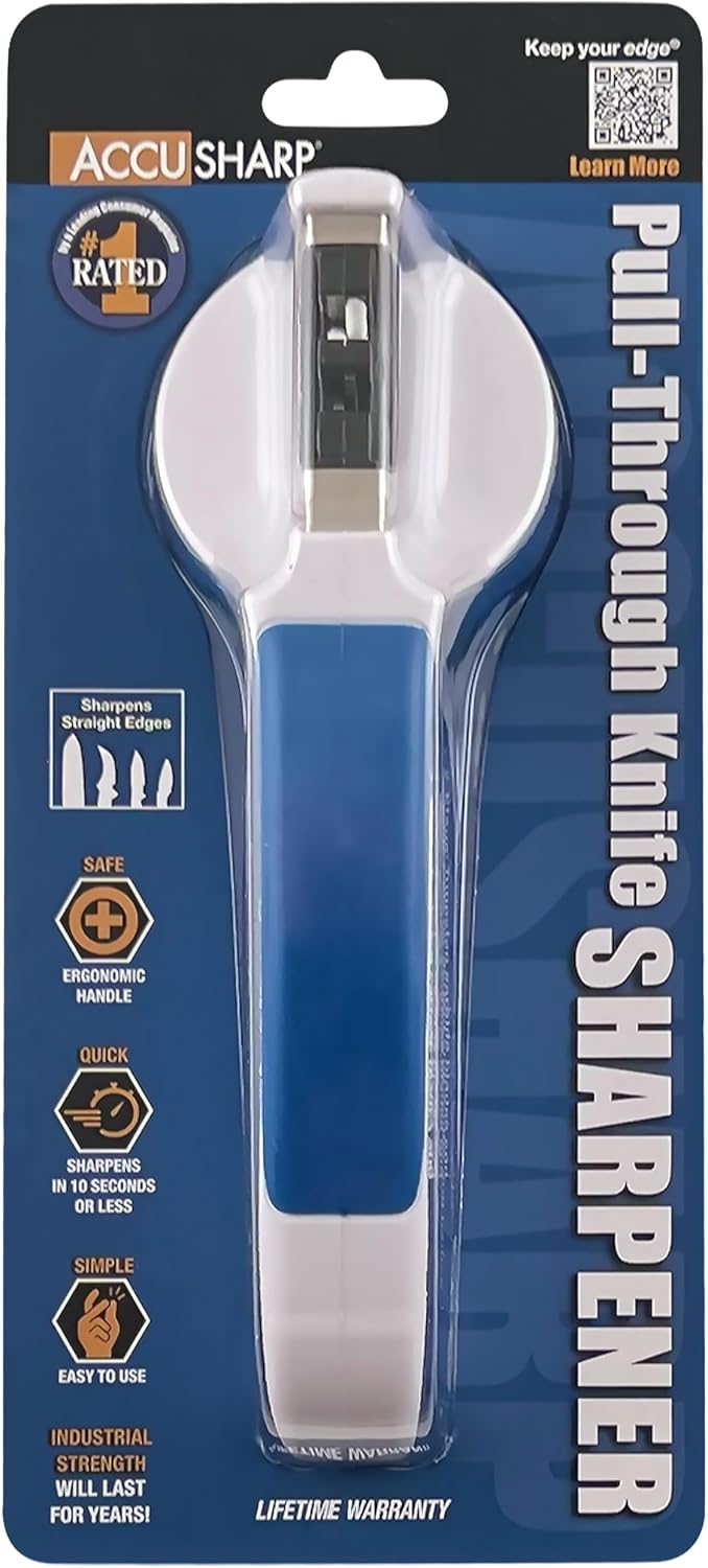 Accusharp AccuSharp Pull Through Sharpener Blue Blau,weiss, Blau,weiss