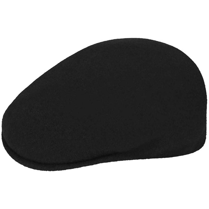 Kangol Herren Schirmmütze Wool 504 S Schwarz, S Schwarz