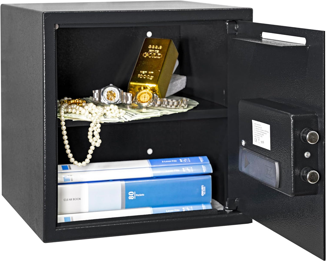 Genie Hand – Elektronischer Tresor Safe mit Einwurfschlitz – B-Klasse-Schloss – Anti-Bounce-Technolo