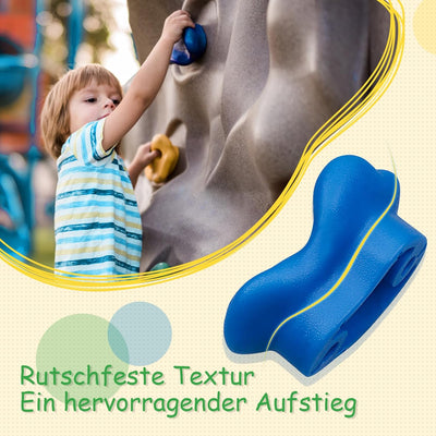 Trymaker Klettergriffe, Kinder Klettersteine für Kletterwand, 30 Stück Kletterwandgriffe Set für Kin