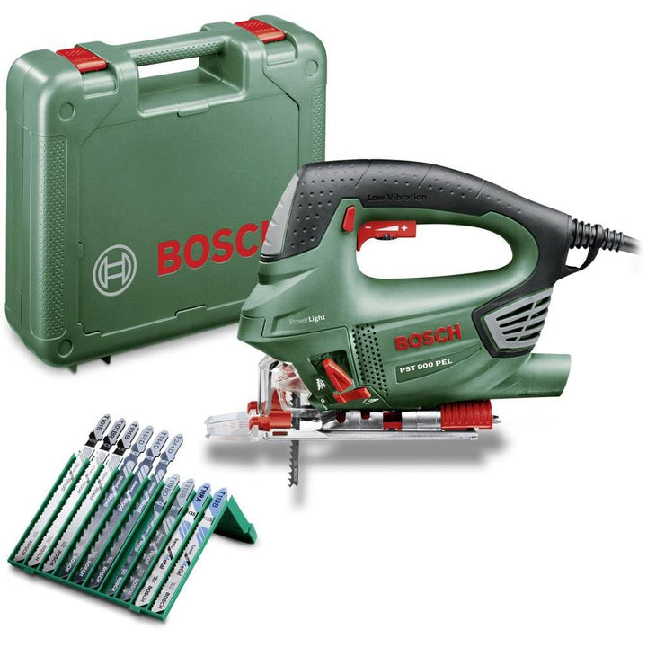 Bosch Stichsäge Home and Garden PST 900 PEL 06033A0201 + Koffer 620 Watt