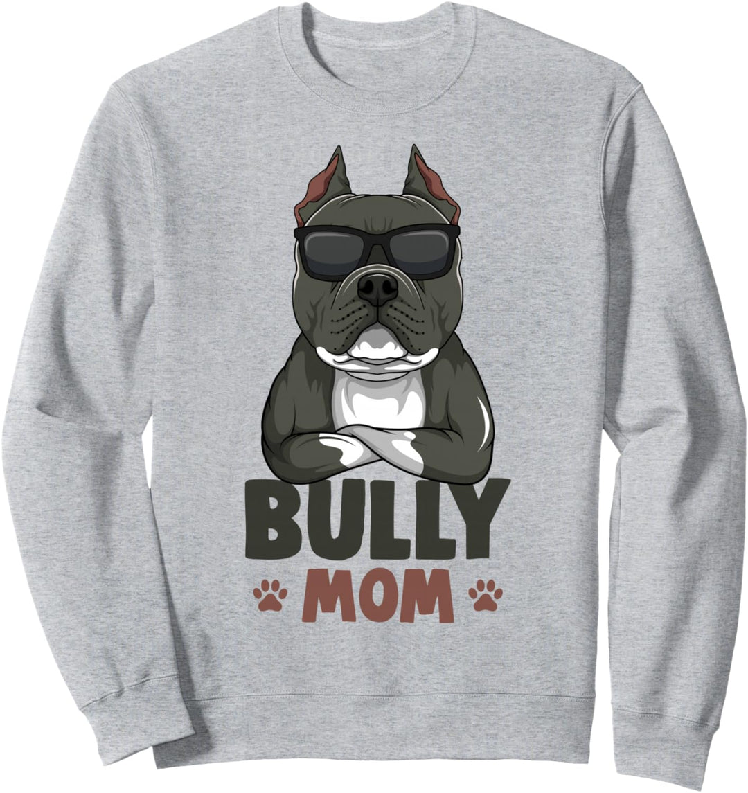 American Bully Mom Hunde Mama Damen Sweatshirt