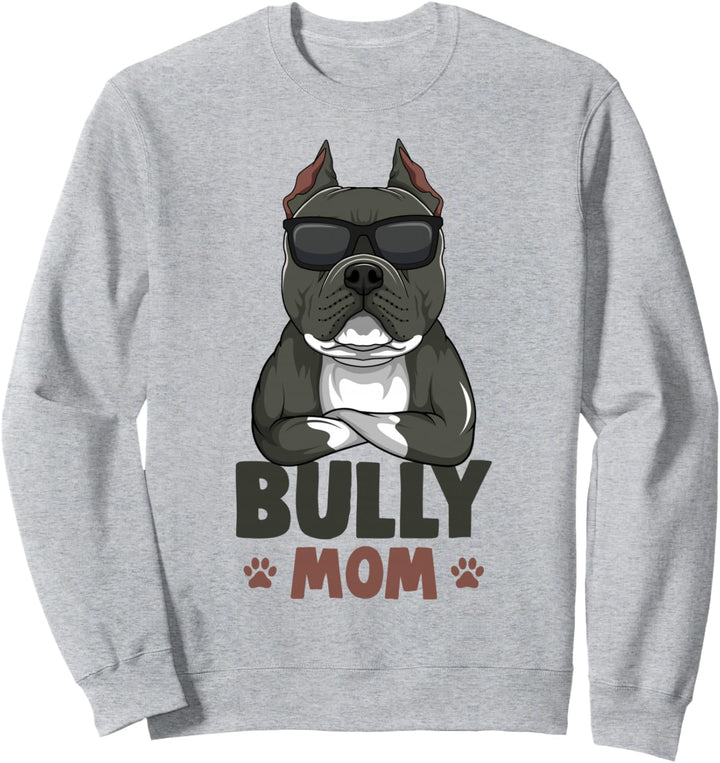 American Bully Mom Hunde Mama Damen Sweatshirt
