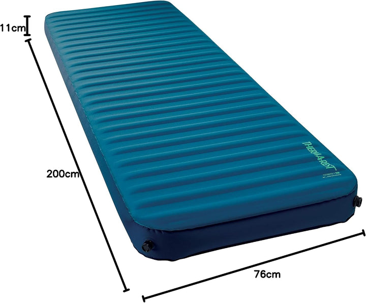 Therm-a-Rest MondoKing 3D Liegefläche 203 x 76 cm (XXL) Marine Blue XXL (76 x 203 cm) Original Aufbe