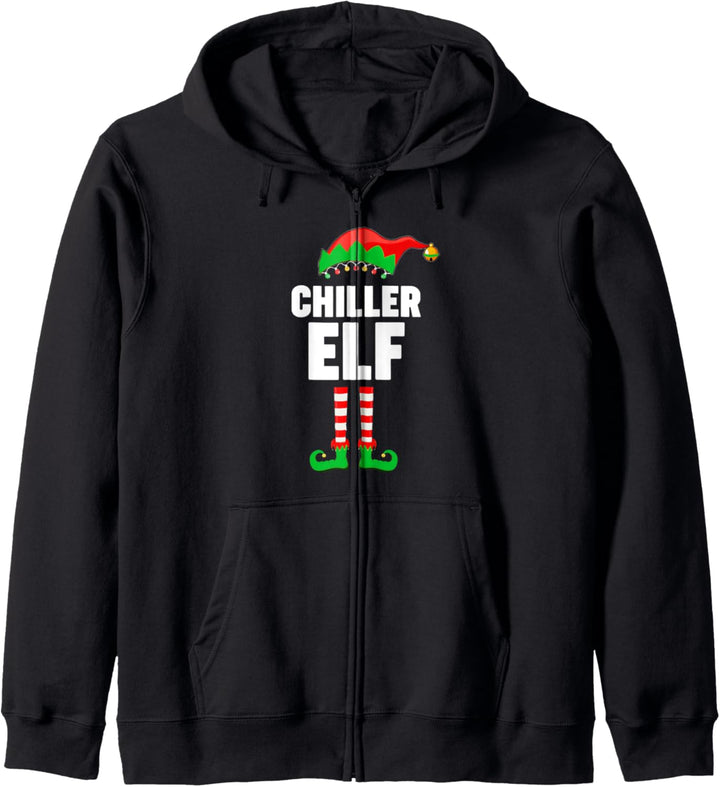 Weinachten Weihnachtself Chiller Elf Elfen Kapuzenjacke