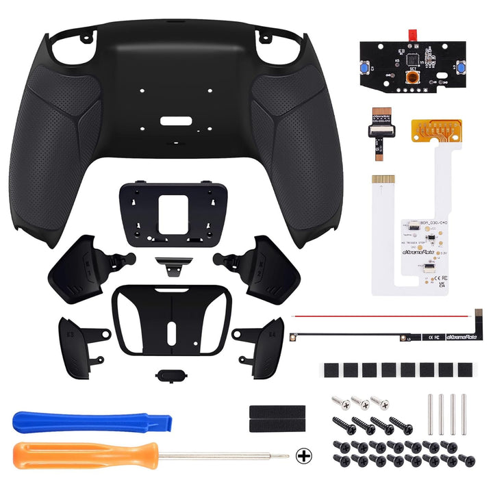 eXtremeRate Programmierbar RISE4 Remap Kit für ps5 Controller BDM-030/040,Remap Board&Rückplate Gehä