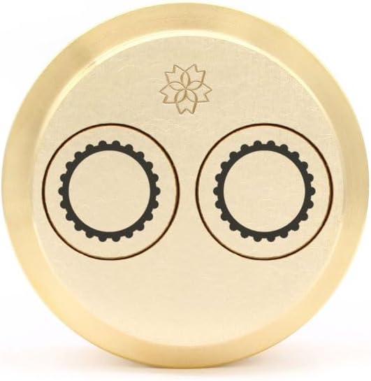 Matrize Messing - Maccheroni gestreift Ø 15 mm - kompatibel mit Häussler PN100, Emma, Lillodue