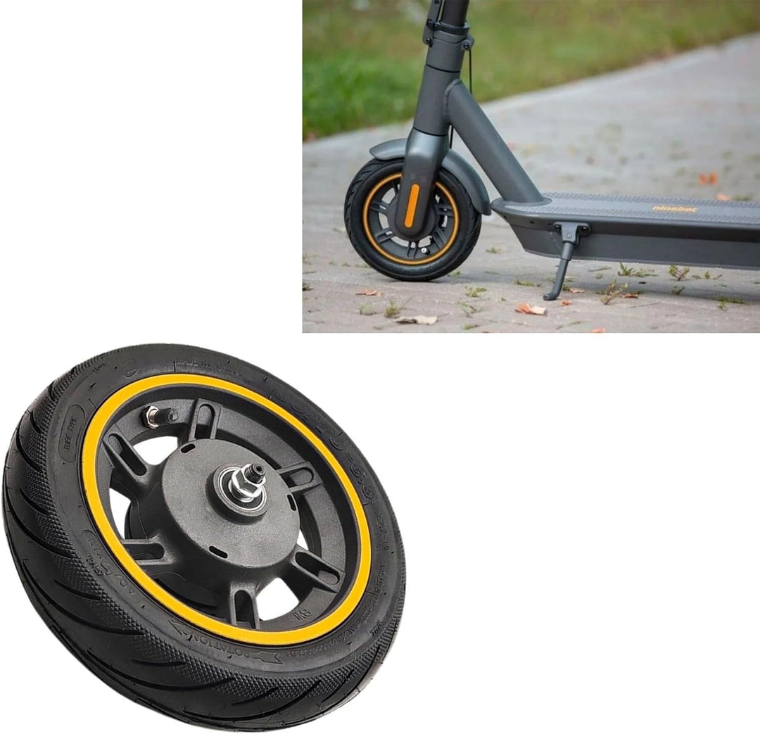 E-Scooter Vorderrad für Ninebot MAX G30/MAX G30D, 10 Zoll 60/70-6,5 Elektroroller Vorderrad Reifen m