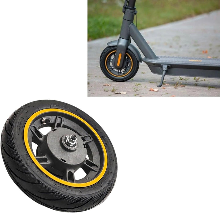 E-Scooter Vorderrad für Ninebot MAX G30/MAX G30D, 10 Zoll 60/70-6,5 Elektroroller Vorderrad Reifen m