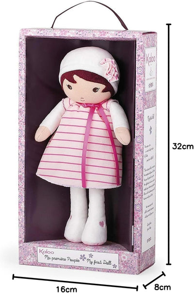 Kaloo K962077 Tendresse My First Soft Doll Rose K, 32 cm / 17.7'', 32 cm/12.6 inch, 32 cm