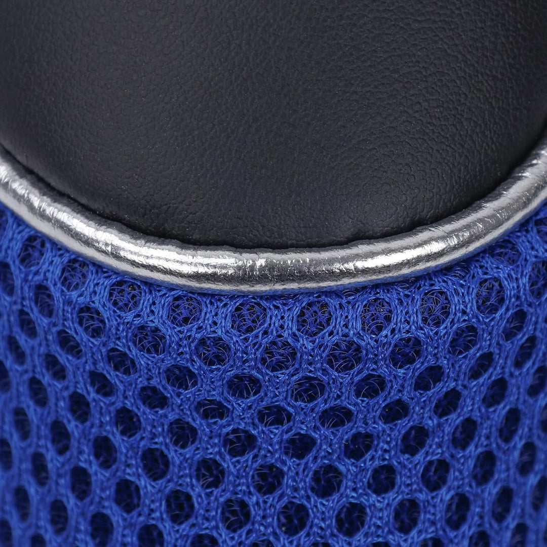 Andux Golf Schlägerkopfhüllen Holzkopfhüllen 460CC Driver Haken & Schlaufe 3 Stück Schwarz/Blau, Sch