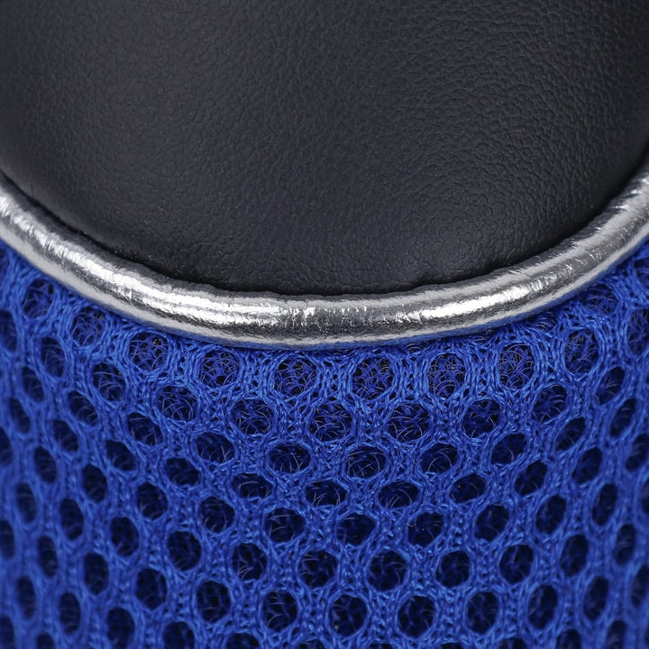 Andux Golf Schlägerkopfhüllen Holzkopfhüllen 460CC Driver Haken & Schlaufe 3 Stück Schwarz/Blau, Sch