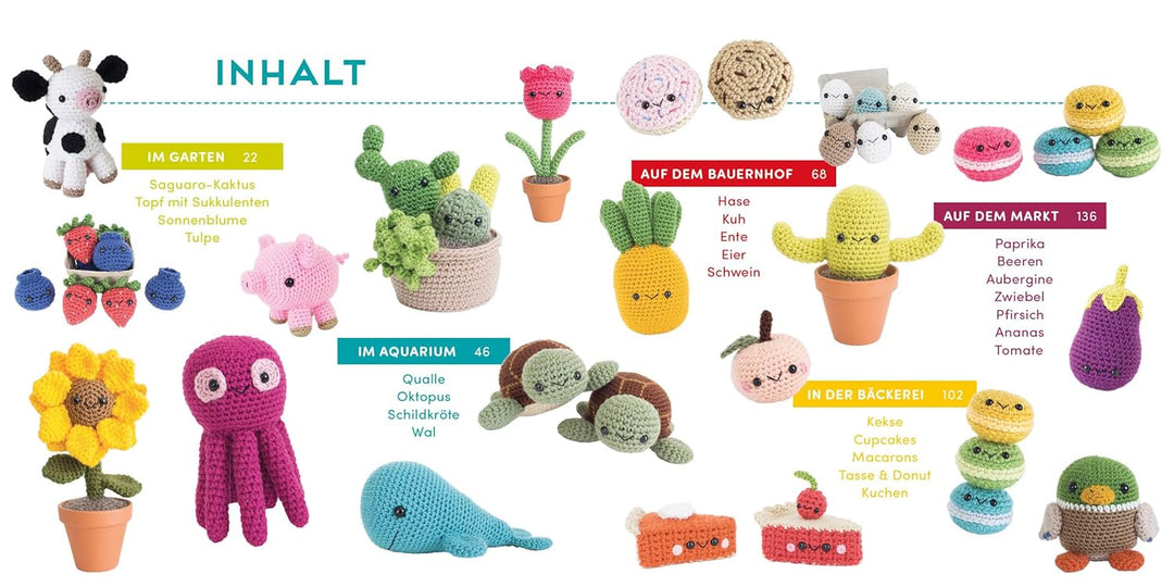Meine kunterbunte Amigurumi-Welt – super einfach 25 niedliche Figuren häkeln: Jeder Step mit Bild: K