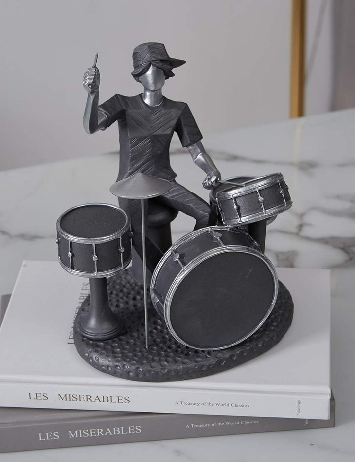 NENBOLEC Musik Dekor Skulptur Modern Figuren Statue Wohnzimmer Kunst Arts Polyresin Geschenk 21cm