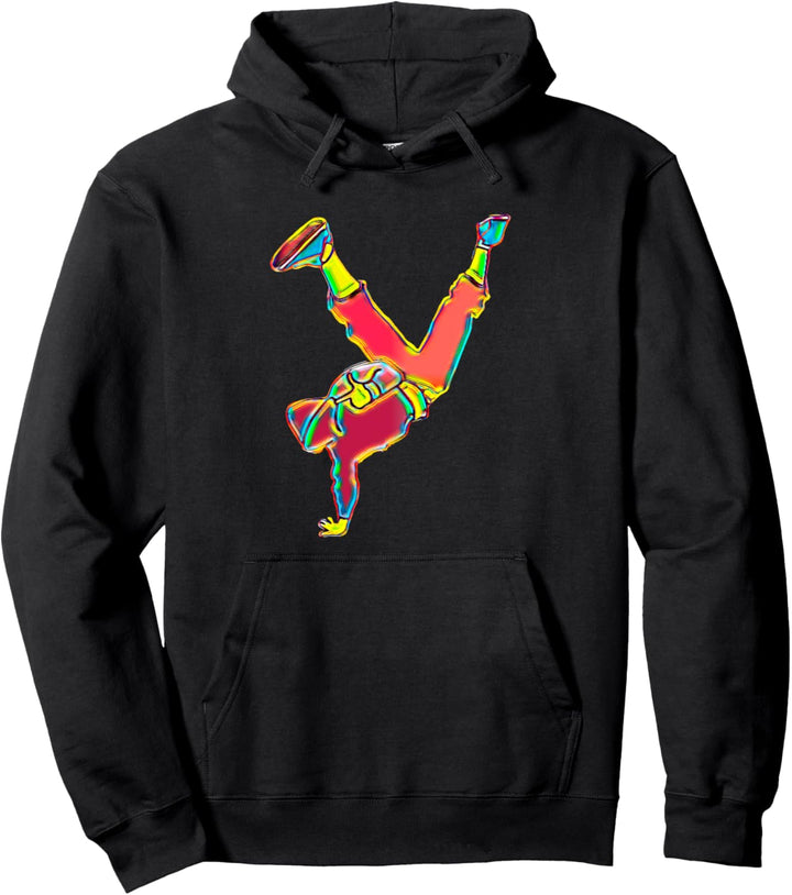 Break Dancing Break Dance Hip Hop Pullover Hoodie