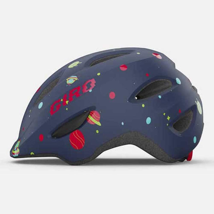 Giro Scamp Kinder Fahrrad Helm matt Midnight Space blau 2023, S