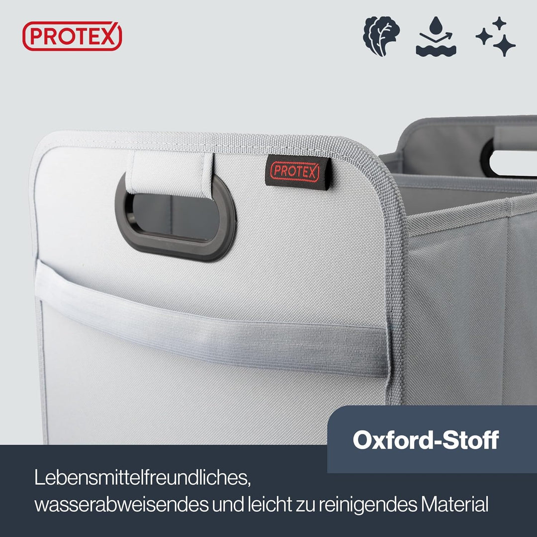 PROTEX Kofferraum Organizer [Testsieger 2025] 44L Auto Kofferraumtasche | Organizer Auto | Faltbare,