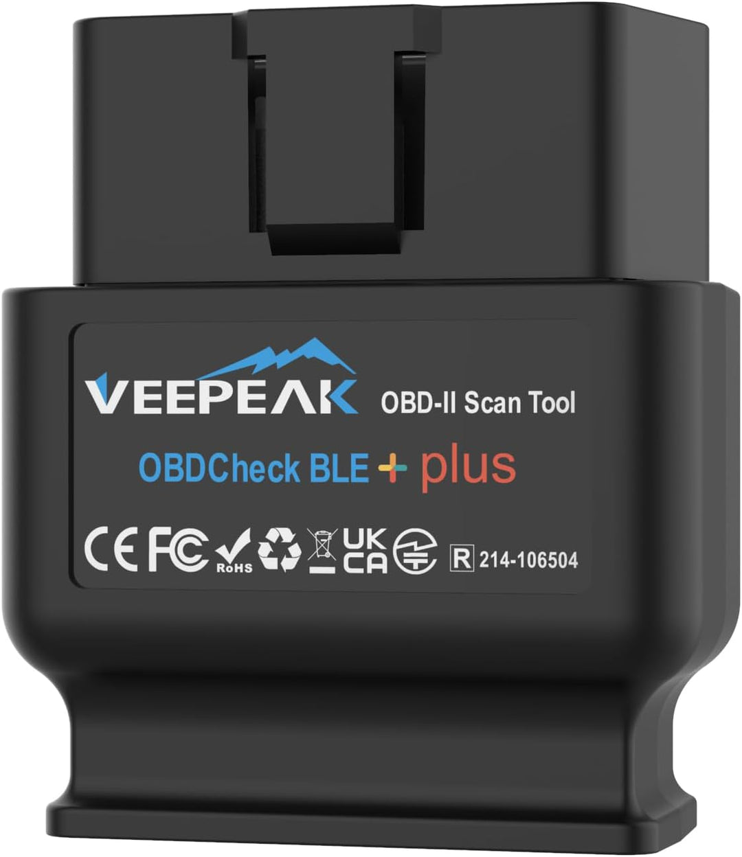 Veepeak OBDCheck BLE+ Bluetooth OBD II EOBD Diagnosegerät Adapter Stecker Auto Diagnose Scanner für