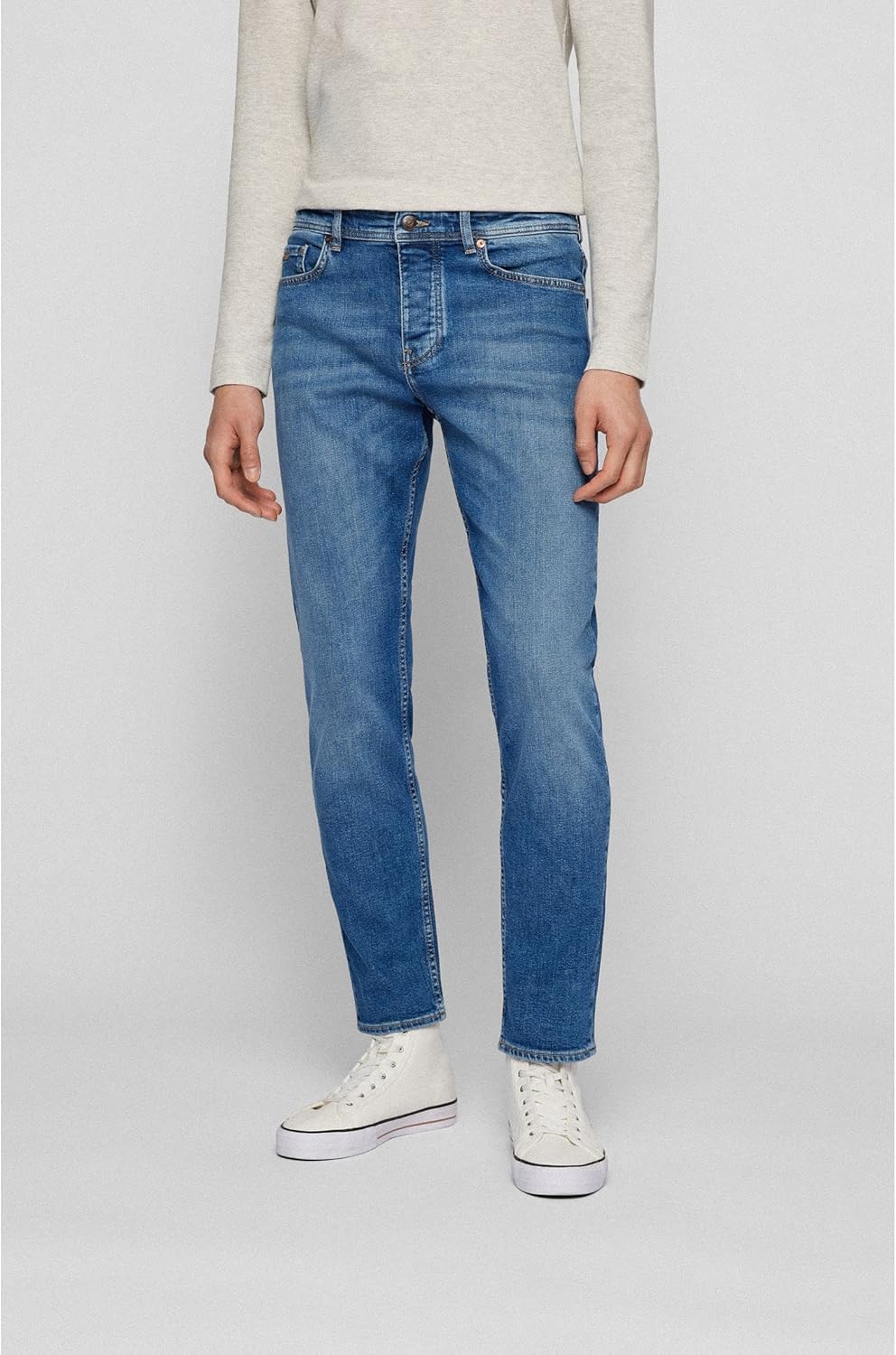 BOSS ORANGE Herren Jeans Taber BC-C 30W / 30L Blau, 30W / 30L Blau