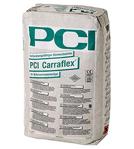 PCI CARRAFLEX Verformfähiger Dünnbettmörtel 25 kg Sack - Innen & Aussen - Boden / Wand