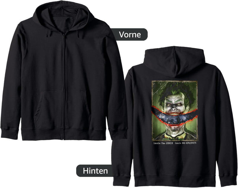 Batman: Arkham Asylum Joker Split Lip Kapuzenjacke