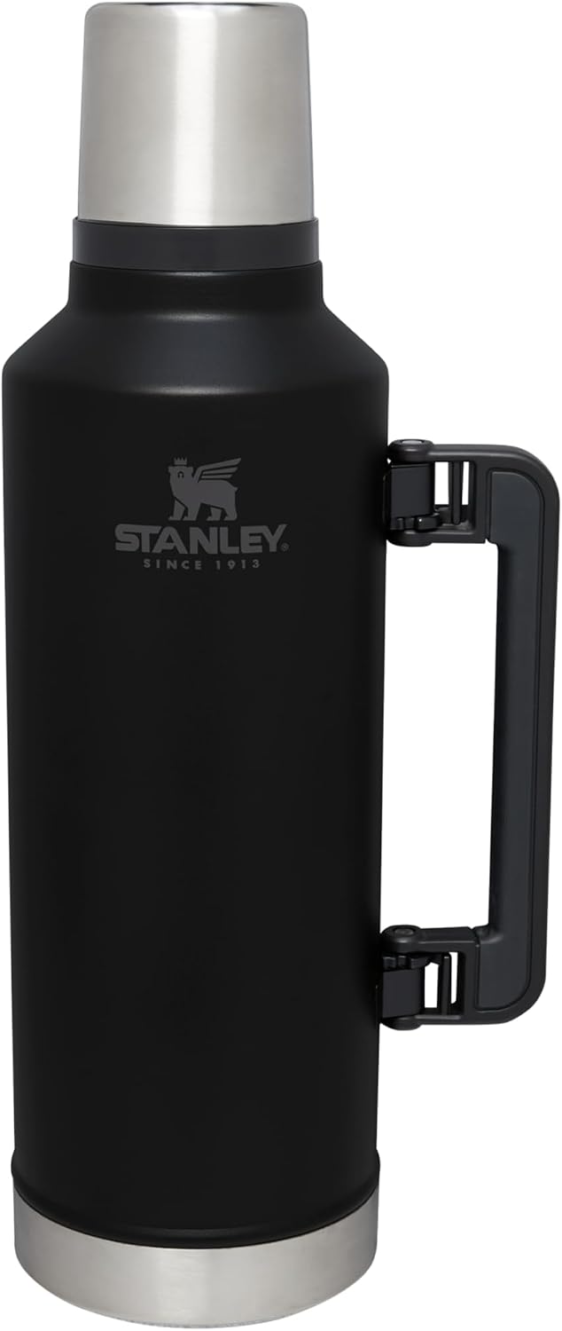 Stanley 1913 Classic Legendary Thermosflasche 2.3L - Black | Hält 48 Std. heiss oder kalt - Auslaufs