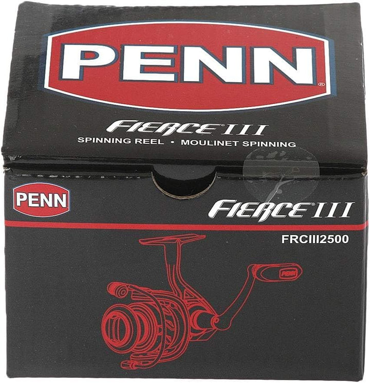 PENN Fierce III Spinnrolle – 5 Kugellager, Vollmetallgehäuse, für das Spinnfischen im Salzwasser – B
