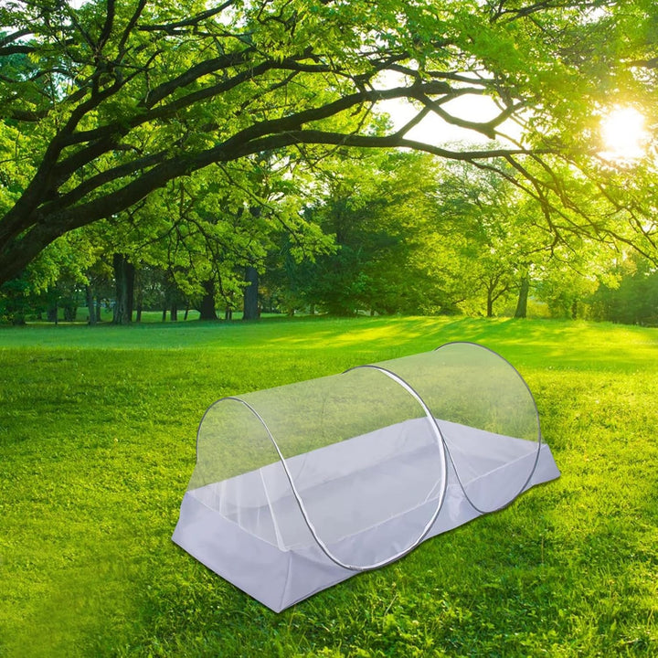 Faltbares Moskitonetz, 100x200cm Moskitonetz Bett, Tragbares Campingzelt Reise, Schnelle Installatio