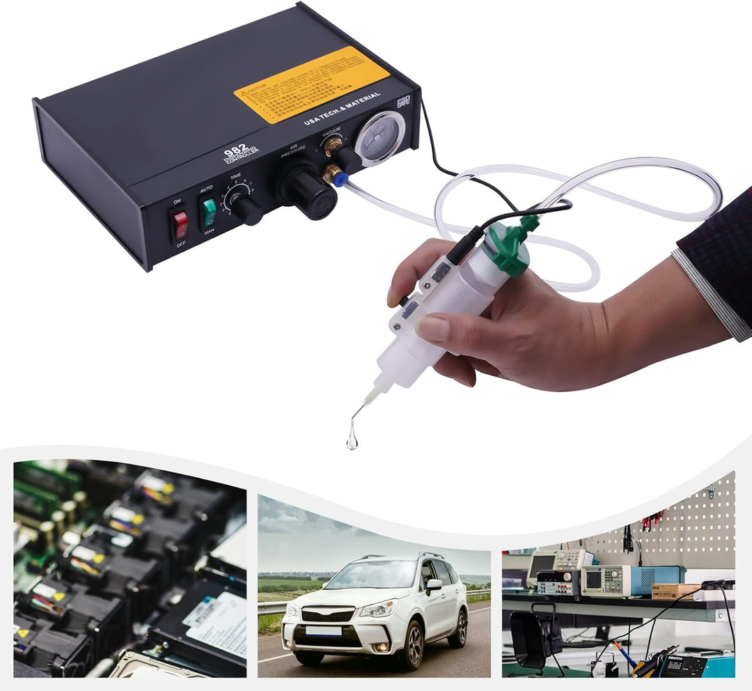 Semi-Automatic Glue Dispenser Machine Solder Paste Controller Glue Dropper Machine Automatischer Lot