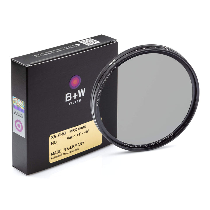 B+W Graufilter ND vario / variabel ND2-32 (72mm, MRC nano, XS-Pro, 16x vergütet, Premium) 72mm XS-PR