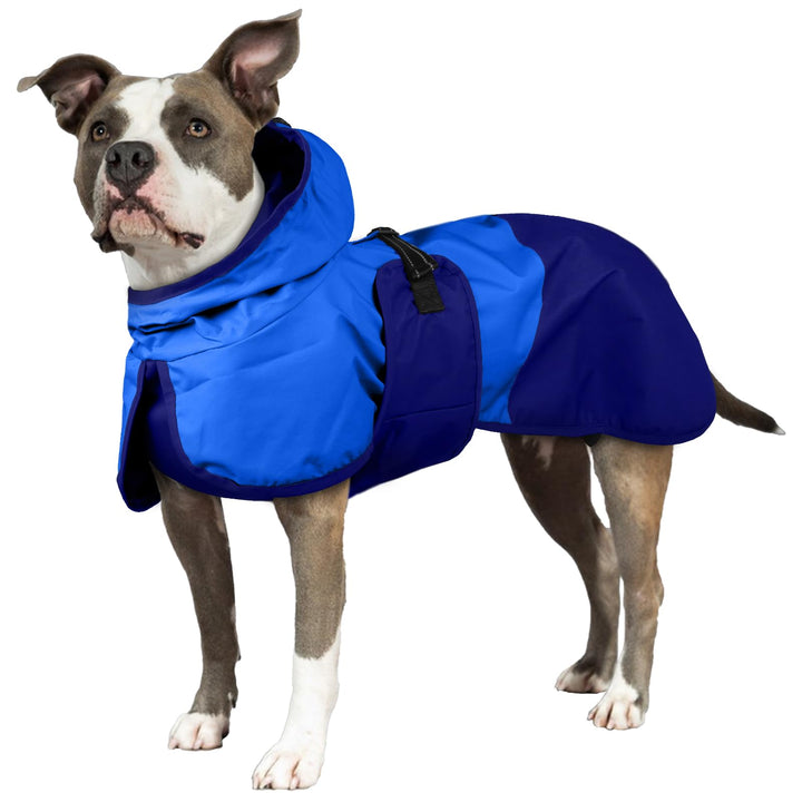 Regenjacke Hund, Wasserdicht Hundejacke Regenjacke Verstellbarer Hunde Regenschutz Hunde-Cape-Regenm