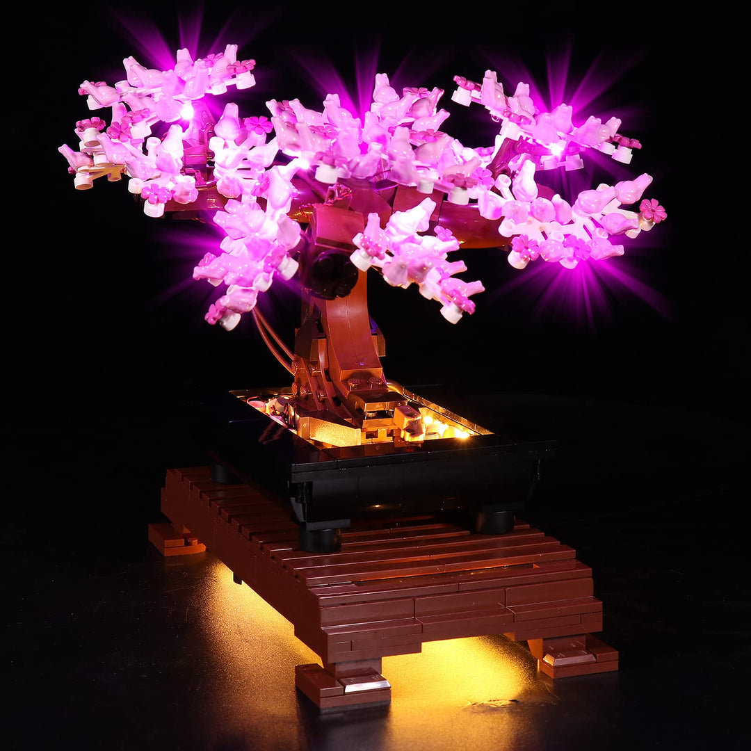 Led Licht Set für Lego Bonsai Baum, Led Beleuchtungs für Lego 10281 Tree Icons Botanik-Kollektion, H
