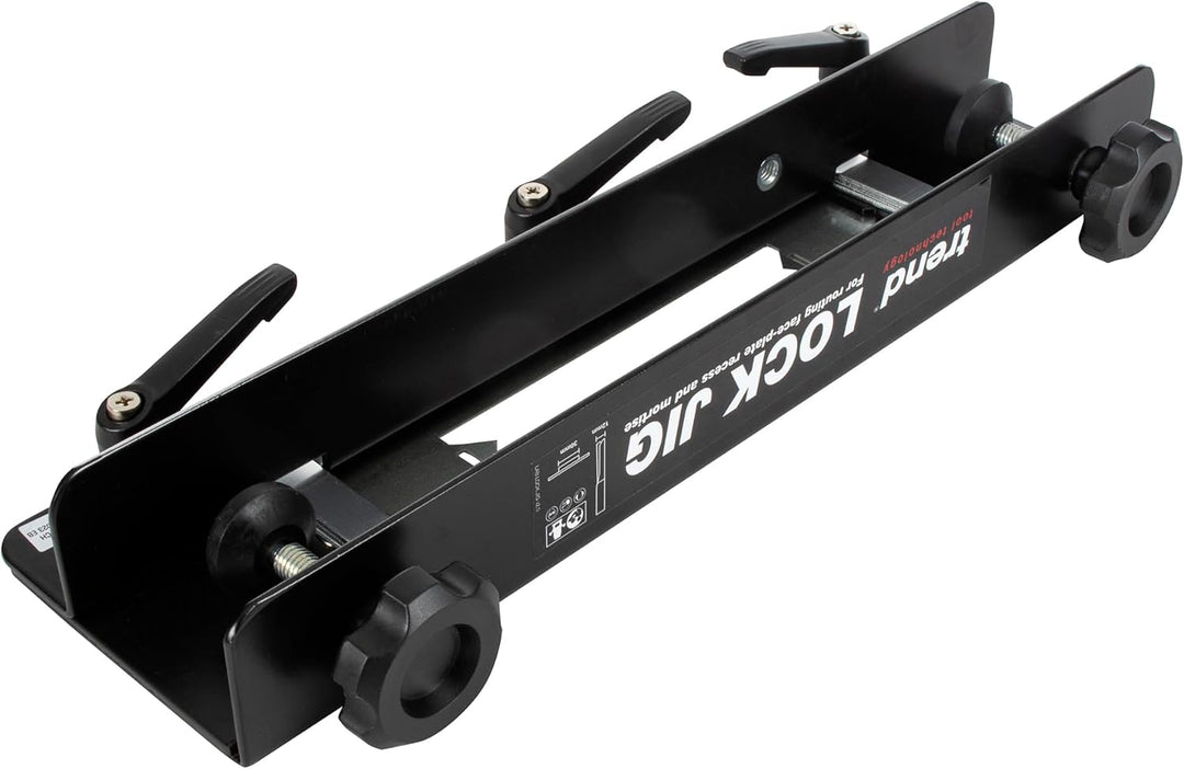 Trend Profi-Schablone für Türschlösser aus Holz, 20 austauschbare Einsätze, LOCK/JIG/C 1. LOCK/JIG/C