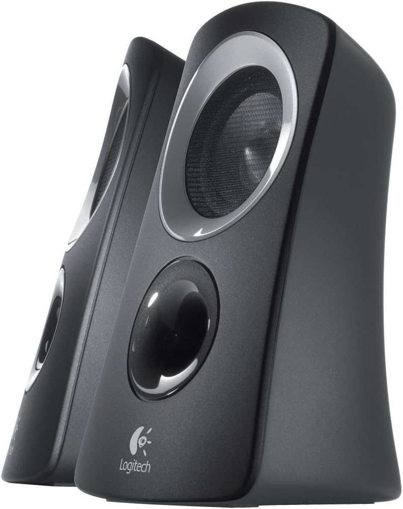 Logitech Z313 2.1 Lautsprecher-System mit Subwoofer, 50 Watt Spitzenleistung, 3.5 mm Eingang, Kopfhö