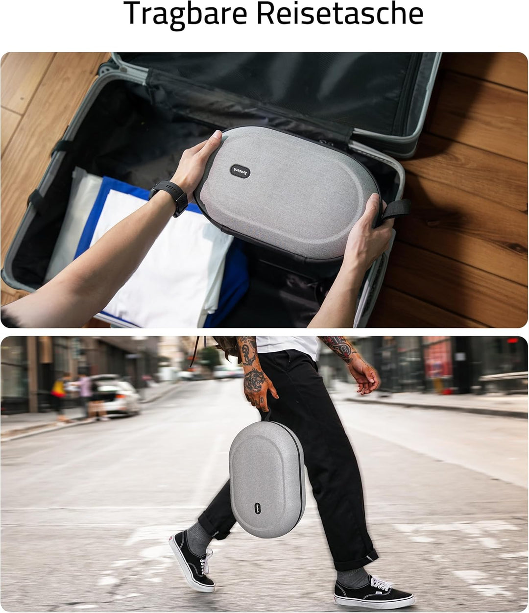 Syntech Gross Tragetasche Kompatibel mit Oculus/Meta Quest 3, Quest2/Pro Zubehör PICO4 VR Headset mi
