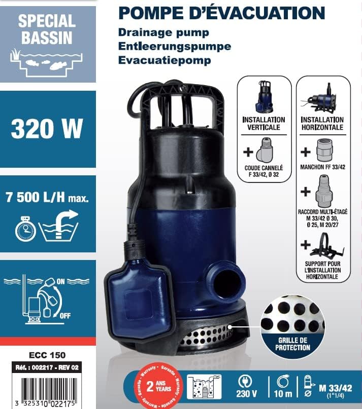 Spido 2217 Gartenpumpe Ecc150