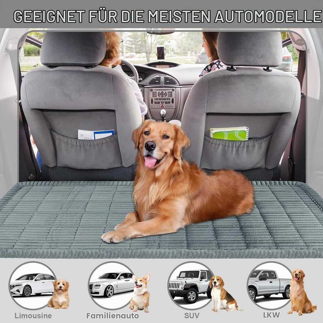 Hundeschutz Rückbank fürs Auto, 62×137 cm rutschfeste &amp; Kratzfeste Hundedecke Auto, Wasserdichter Rü