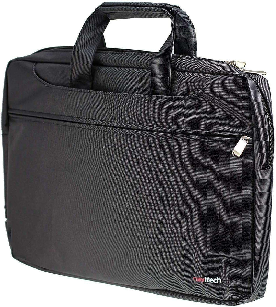 Navitech Schwarz Wasserfeste Tasche – Kompatibel mit dem OAKCASTLE DVD120 10.5 Zoll Portable In-Car