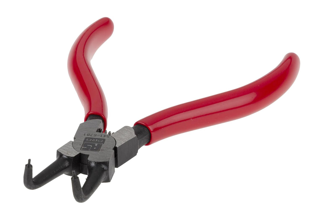 RS PRO Sicherungsringzange gebogen 125 mm 3 → 10 mm