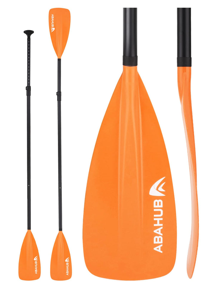 Abahub 2 in 1 Sup Kajak Paddel Aluminium Einstellbares Stand Up Paddle für Paddleboard, Aluminiumleg