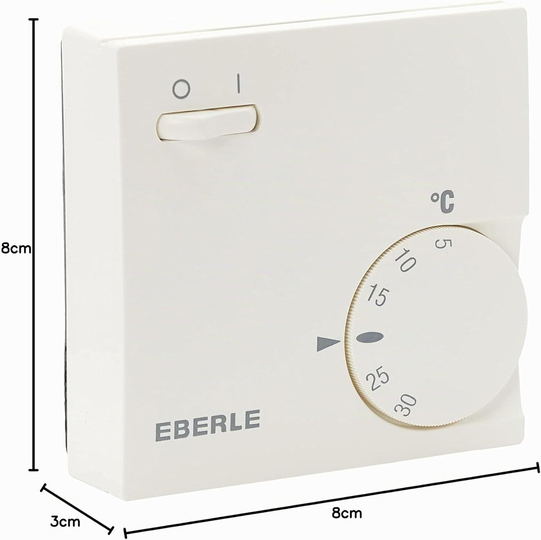 Eberle Raumthermostat, RTR-E6763, Reinweiss
