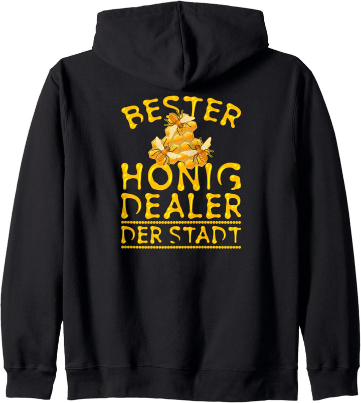 Bester Honig Dealer Bienen Flüsterer Imker Imkereibedarf Kapuzenjacke